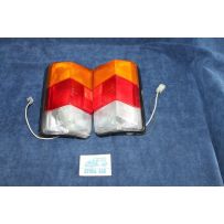 126 BLACK-SILVER   COPPIA FANALINI POST.   ALTISSIMO