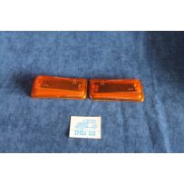 126  COPPIA PLASTICHE ARANCIONI PER FANALINI ANT.   ALTISSIMO