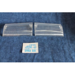 130 COUPE'  PAIR LENSES FOR FRONT LIGHTS   STARS