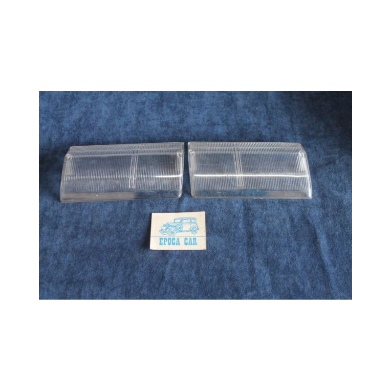 130  PAIR WHITE LENSES FOR FRONT LIGHT   ALTISSIMO