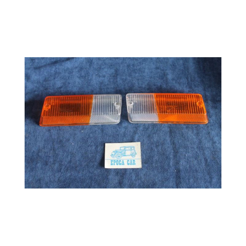 X 19 1°SERIE  PAIR LENSES FOR FRONT LIGHTS   CARELLO