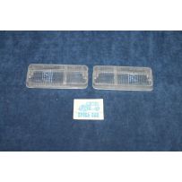 128 COUPE'   COPPIA PLASTICHE BIANCHE PER FANALINO ANT. ALTISSIMO