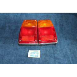 128 COUPE' SL  PAIR REAR LIGHTS (PLASTIC SCREW)   STARS