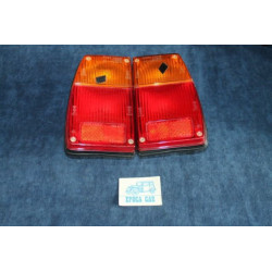 128 COUPE' SL  PAIR REAR LIGHTS (METAL SCREW)   STARS