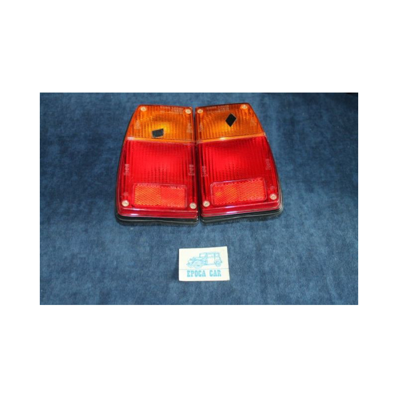 128 COUPE' SL  PAIR REAR LIGHTS (METAL SCREW)   STARS