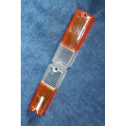 128 3P  COPPIA PLASTICHE BICOLORI PER FANALINI ANT.   ALTISSIMO