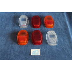 128 3 P  SET COMPLETO (6PZ) PLASTICHE PER FANALINI POST.   CARELLO