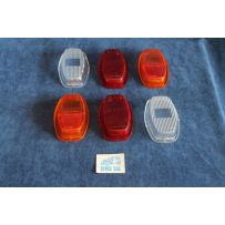 128 3P  LENSES (6 PIECES)  FOR REAR LIGHTS   CARELLO