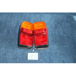 128 STATION  PAIR REAR LIGHTS BLACK EDGE   ALTISSIMO