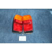 128 STATION  PAIR REAR LIGHTS BLACK EDGE   ALTISSIMO