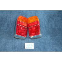 128 STATION  PAIR REAR LIGHTS CHROME EDGE   ALTISSIMO