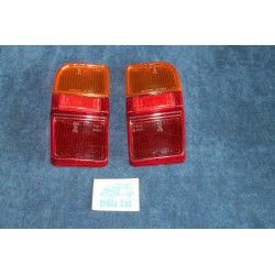 128 FAMILIARE  COPPIA PLASTICHE PER FANALINI POST. BLACK BOARD   ALTISSIMO