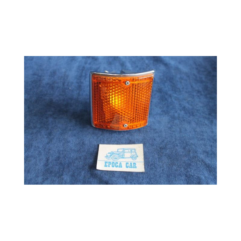 128 FANALINO ARANCIONE DX ANT. IN METALLO   SIEM