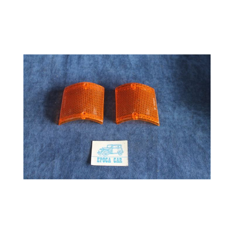 128 PAIR ORANGE LENSES FOR FRONT LIGHTS   CATALUX