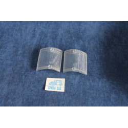 128 SEDAN-RALLY  PAIR LENSES FOR FRONT LIGHTS   NUOVA BELLU'