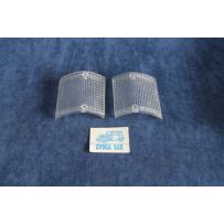 128 SEDAN-RALLY  PAIR LENSES FOR FRONT LIGHT   CATALUX