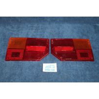 128 U.T.  COPPIA PLASTICHE PER FANALINI POST.   CARELLO