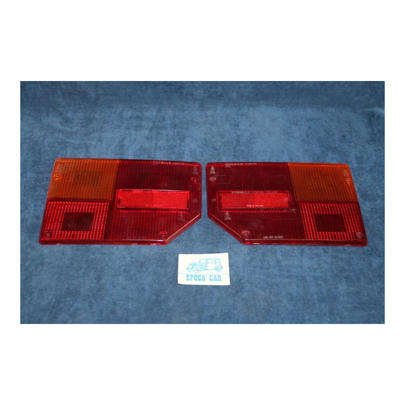 128 U.T.  COPPIA PLASTICHE PER FANALINI POST.   CARELLO