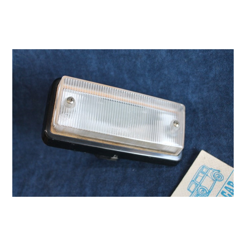125  FANALINO RETROMARCIA CORNICE NERA LENTE TRASPARENTE   ALTISSIMO