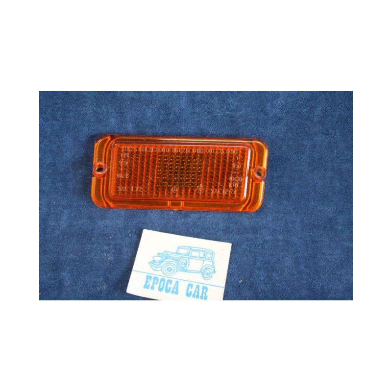 124 COUPE' 3°S CC  LENTE ARANCIONE PER FANALINO ANT. DX  (USA)    STARS