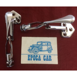 GANCI VOLETTI LATERALI CROMATI COPPIA