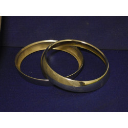 PAIR HEADLAMP RINGS CARELLO REPLICA MINI FIRST SERIE