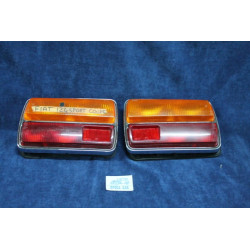 124 SPORT COUPE' 2°S BC  PAIR REAR LIGHTS    STARS