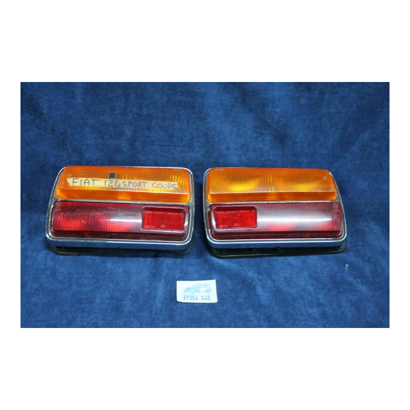 124 SPORT COUPE' 2°S BC  PAIR REAR LIGHTS    STARS