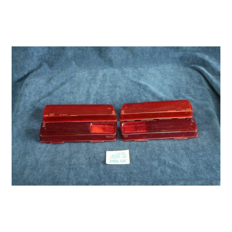 124 SPORT COUPE' 2°S BC  SET COMPLETO (4 PZ) PLASTICHE PER FANALINI POST.   STARS