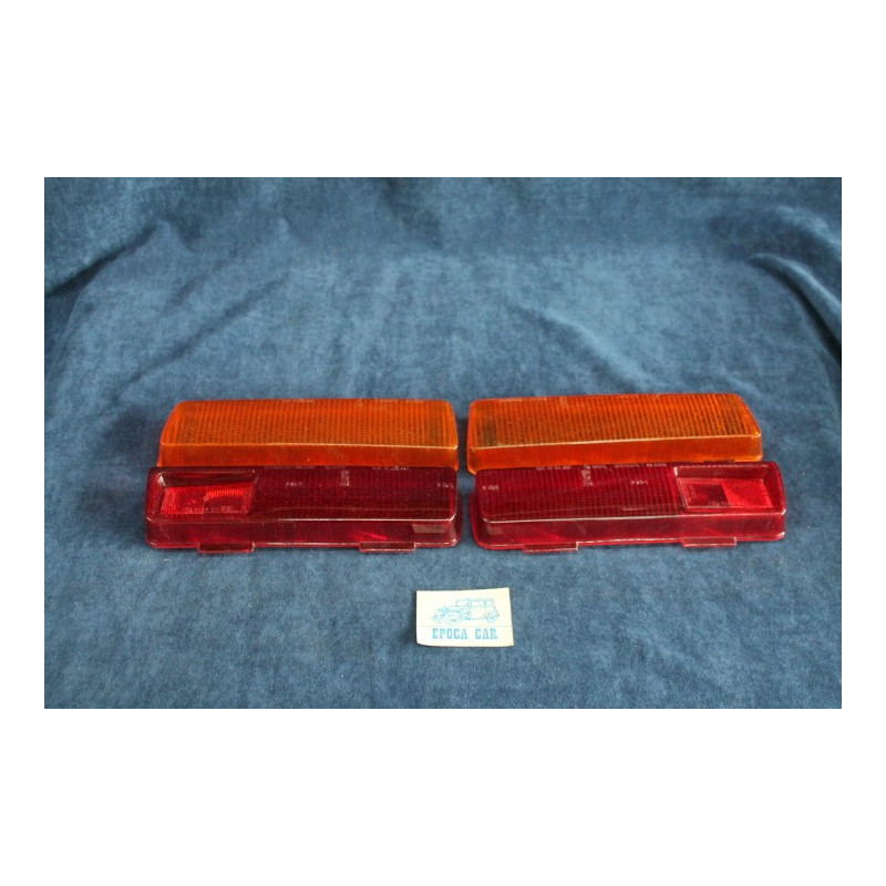 124 SPORT COUPE' 2°S BC  SET COMPLETO (4 PZ) PLASTICHE PER FANALINI POST.   ALTISSIMO