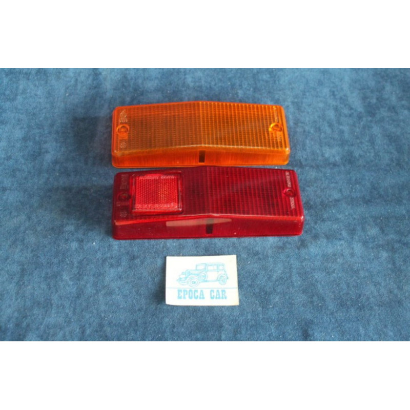 124 SEDAN '71  PAIR LENSES FOR REAR LEFT LIGHT   ALTISSIMO