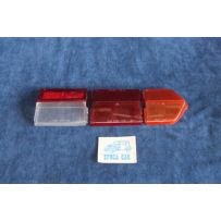 124 COUPE' 1°S  COMPLETE SET (4 PIECES) LENSES FOR REAR RIGHT LIGHT   STARS
