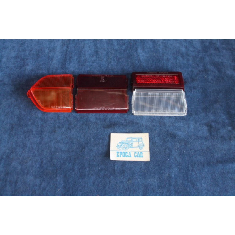 124 COUPE' 1°S  SET COMPLETO (4 PZ) PLASTICHE PER FANALINO POST. SX   ALTISSIMO