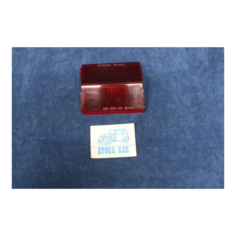 124 COUPE' 1°S  RED LENS FOR REAR RIGHT LIGHT   ALTISSIMO