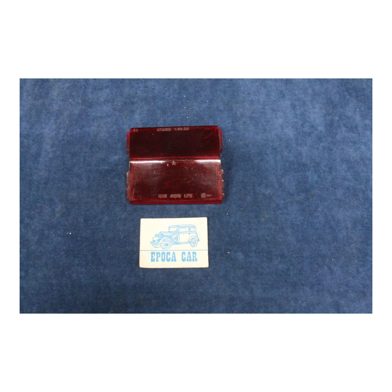 124 COUPE' 1°S  RED LENS FOR REAR LEFT LIGHT   STARS