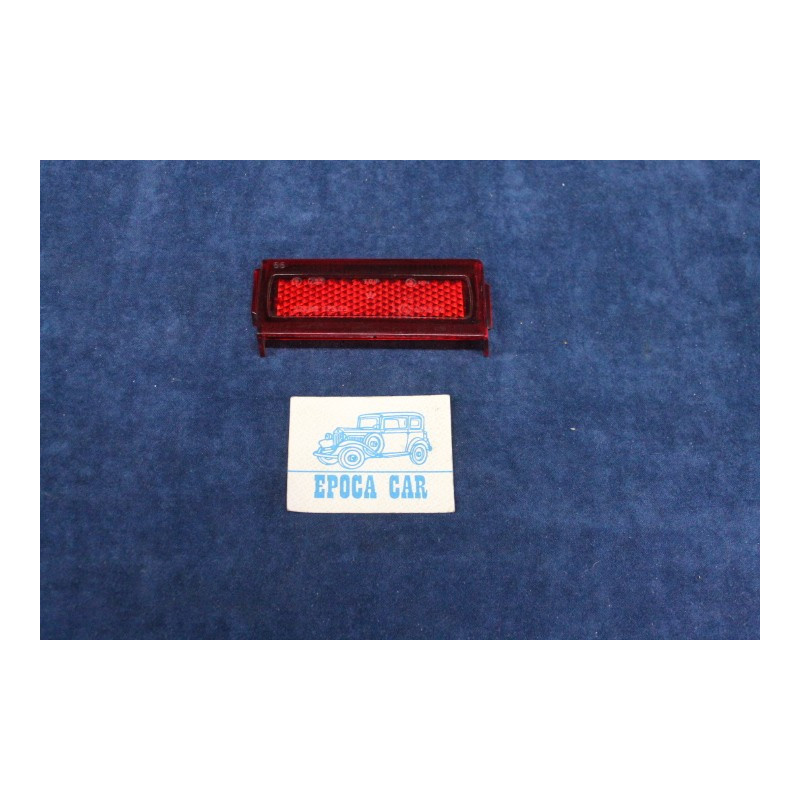124 COUPE' 1°S  RED LENS WITH REFLECTOR FOR REAR LEFT LIGHT STARS
