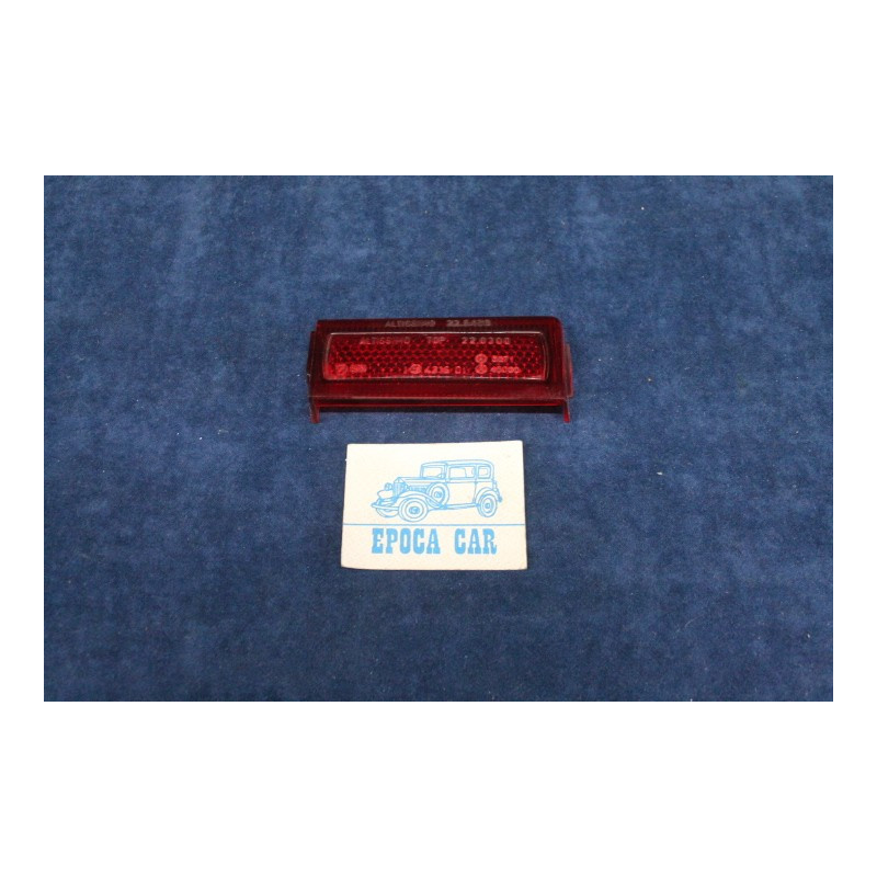 124 COUPE' 1°S  PLASTICA ROSSA CON CATARIFRANGENTE PER FANALINO POST. SX   ALTISSIMO