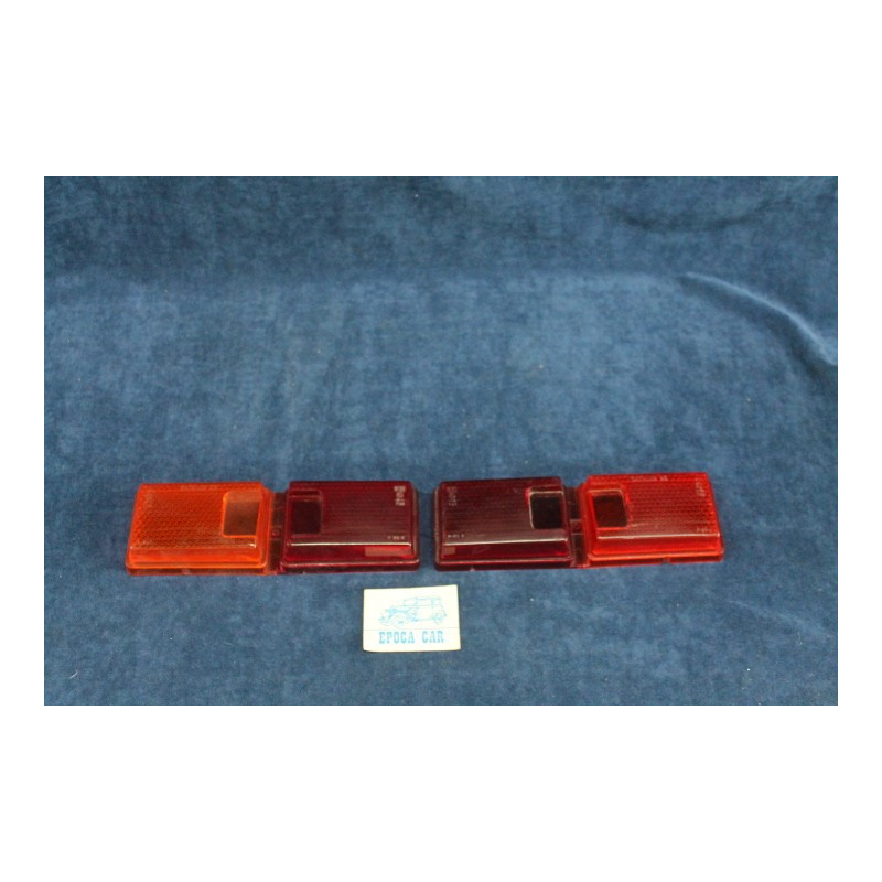 124 SPECIAL  COPPIA PLASTICHE PER FANALINI POST.    CATALUX.