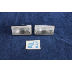 124 SEDAN  PAIR CLEAR FRONT LIGHTS   CATALUX
