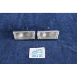 124 SEDAN  PAIR CLEARS  FRONT LIGHTS   ALTISSIMO
