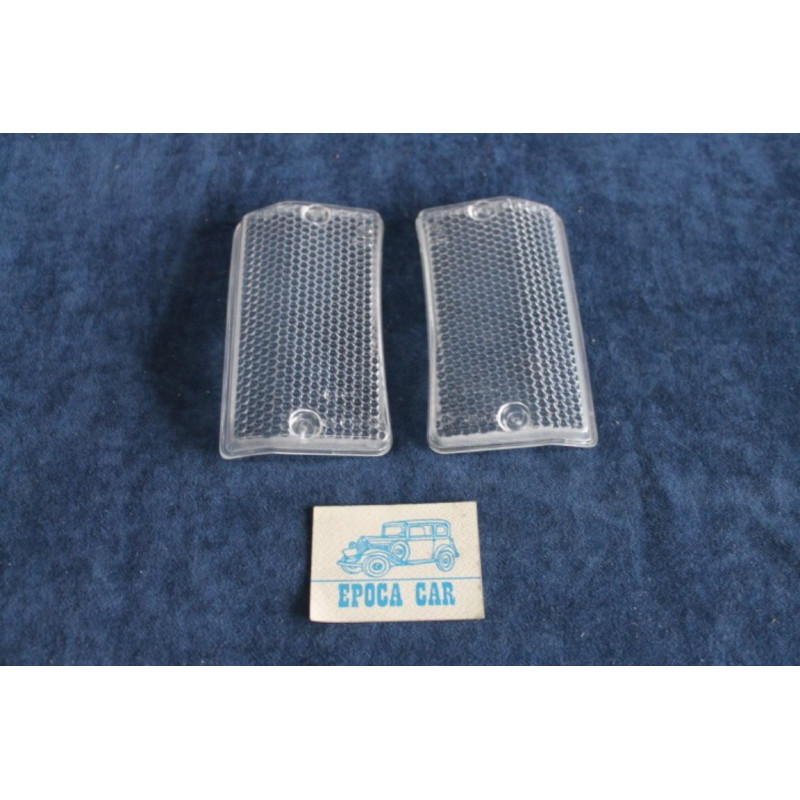 124 SPECIALSPECIAL T   '71  PAIR CLEARS LENSES FOR FRONT LIGHT   ALTISSIMO