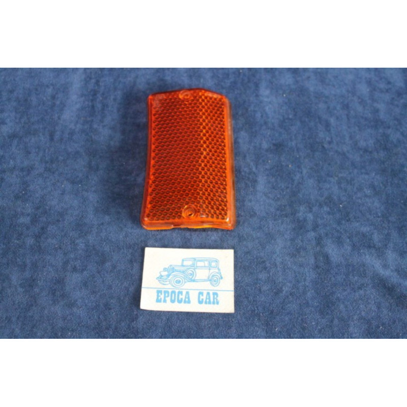 124 SPECIALSPECIAL T '71  ORANGE LENS FOR FRONT LEFT LIGHT   LEART