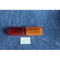 124 SEDAN 1°S  PAIR LENSES FOR REAR LIGHTS   ALTISSIMO