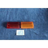 124 SEDAN 1°S  PAIR LENSES FOR REAR LIGHTS   ALTISSIMO