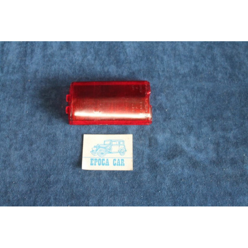 124 BERLINA 1°S  PLASTICA ROSSA PER FANALINI POST.   P.V