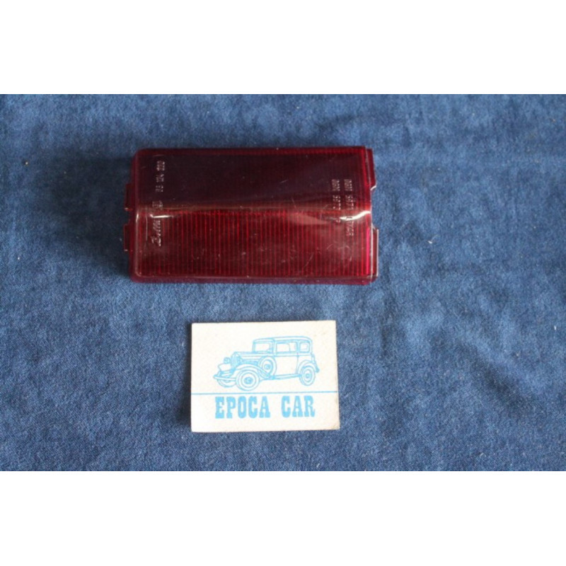 124 BERLINA 1°S  PLASTICA ROSSA PER FANALINI POST.   BELLU'