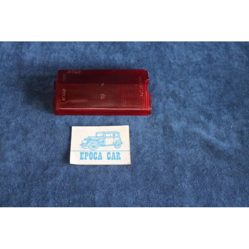 124 BERLINA 1°S  PLASTICA ROSSA PER FANALINI POST.   STARS