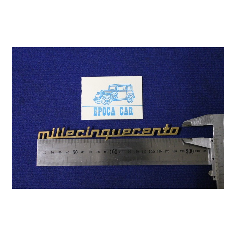 FIAT MILLECINQUECENTO   METALLO DORATO