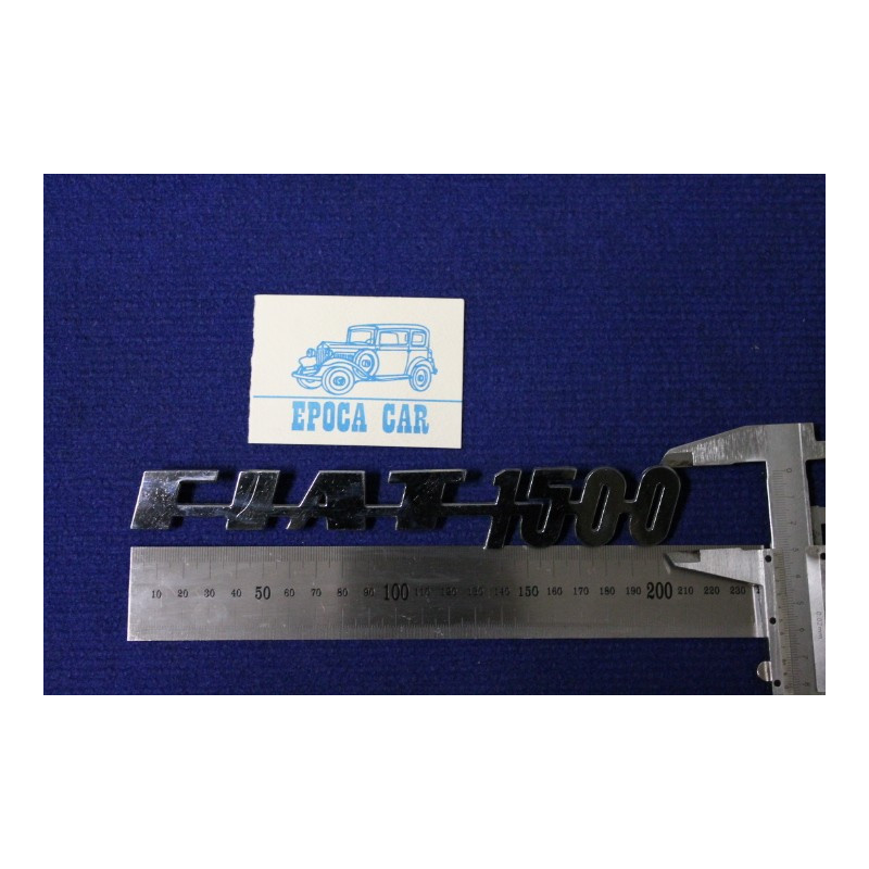 FIAT 1500  METALLO CROMATO    INCLINATA TIPO PIATTO