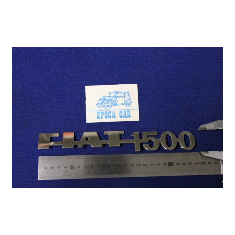 FIAT 1500  METAL CHROME  FLAT TYPE